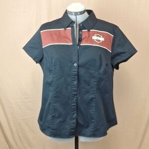 Harley Davidson Women's Petite L Black